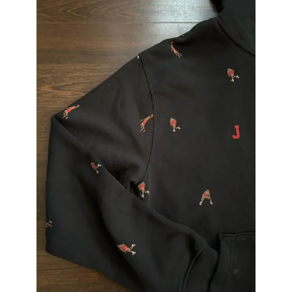 JORDAN ESSENTIAL HOLIDAY FLEECE PULLOVER MENS SZ M LIFESTYLE HOODIE DV9392-010